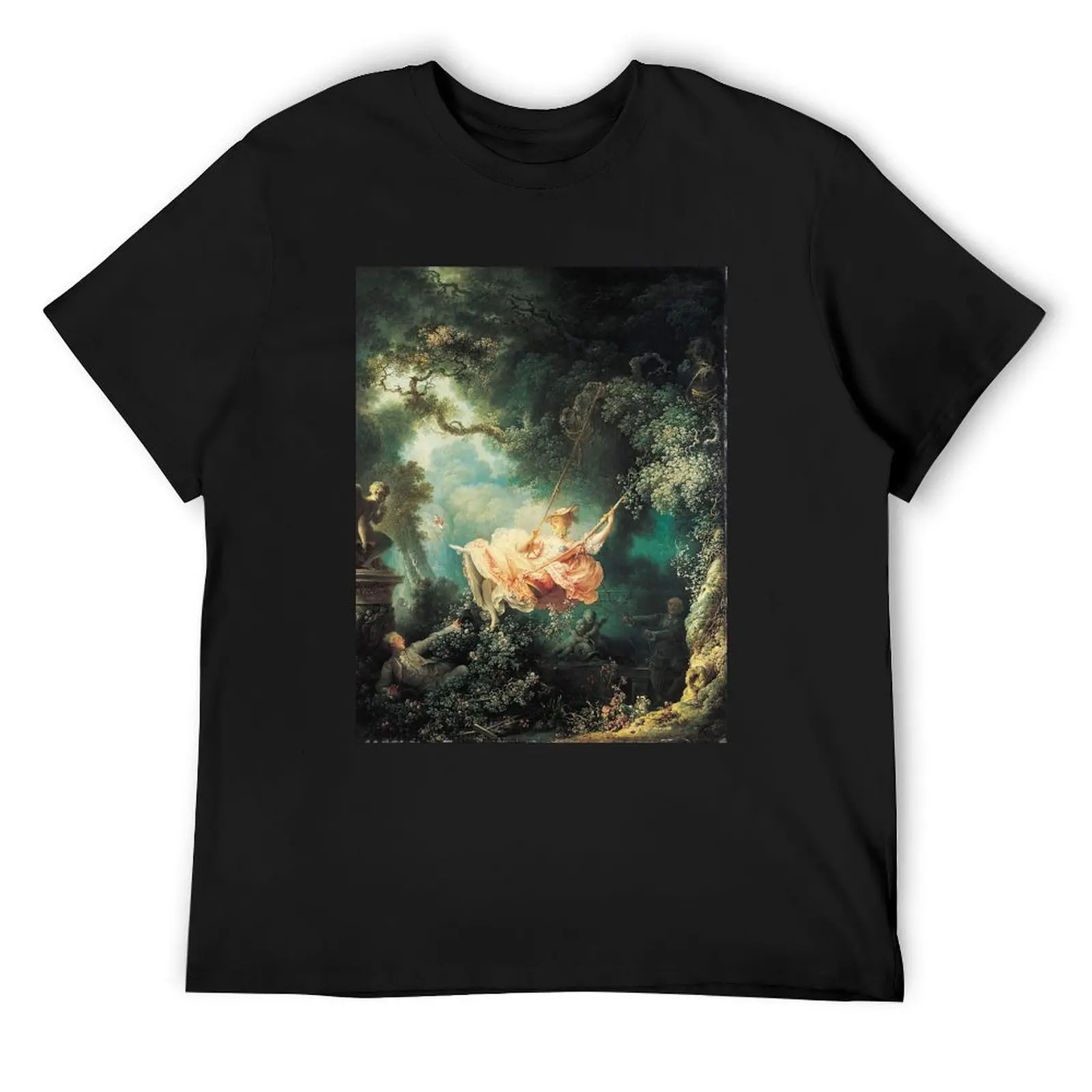 HD The Swing, by Jean-Honoré Fragonard HIGH DEFINITION T-Shirt sweat essential t shirt mens graphic t-shirts anime