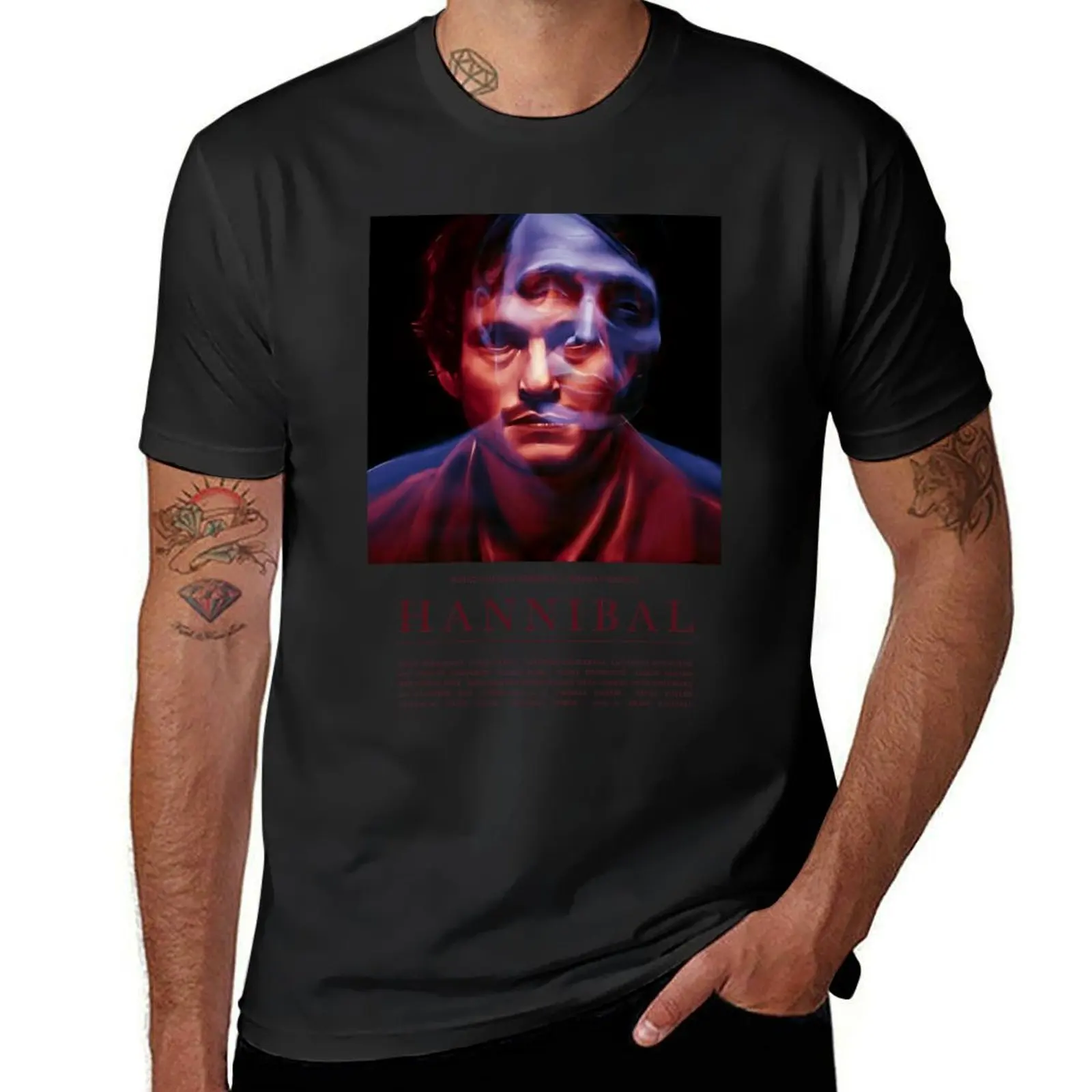 Hannibal - Season 1 T-Shirt boys whites Blouse new edition plain Men's clothing