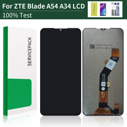 For ZTE Blade A54 Screen For ZTE Blade A34 Display Touch Screen Digitizer Assembly For ZTE Blade A54 A34  LCD Tochu Screen