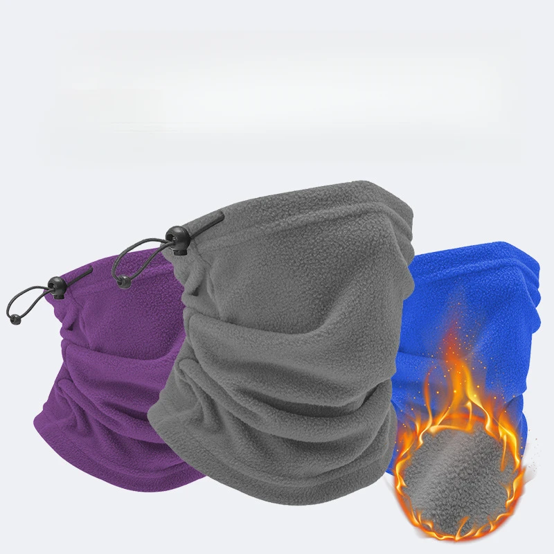 

Осенне-зимняя флисовая теплая маска для езды на мотоцикле, морозостойкая, ветрозащитная, для альпинизма, катания на лыжах, защита лица, пылезащитная маска для шеи W