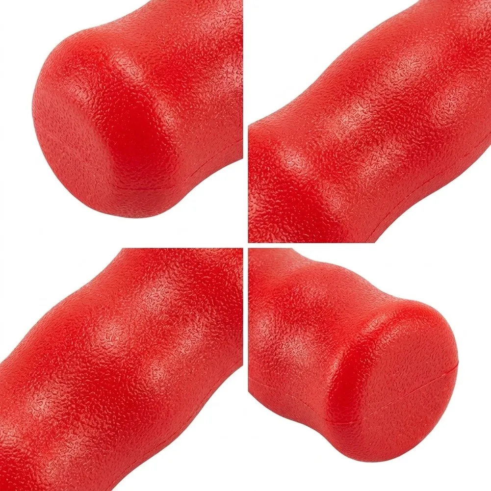 Red Handle Grip Sleeve Wear-resistant Grip Covers For Training Fitness Equipment Wear-resistant Plastic Stable Handhold