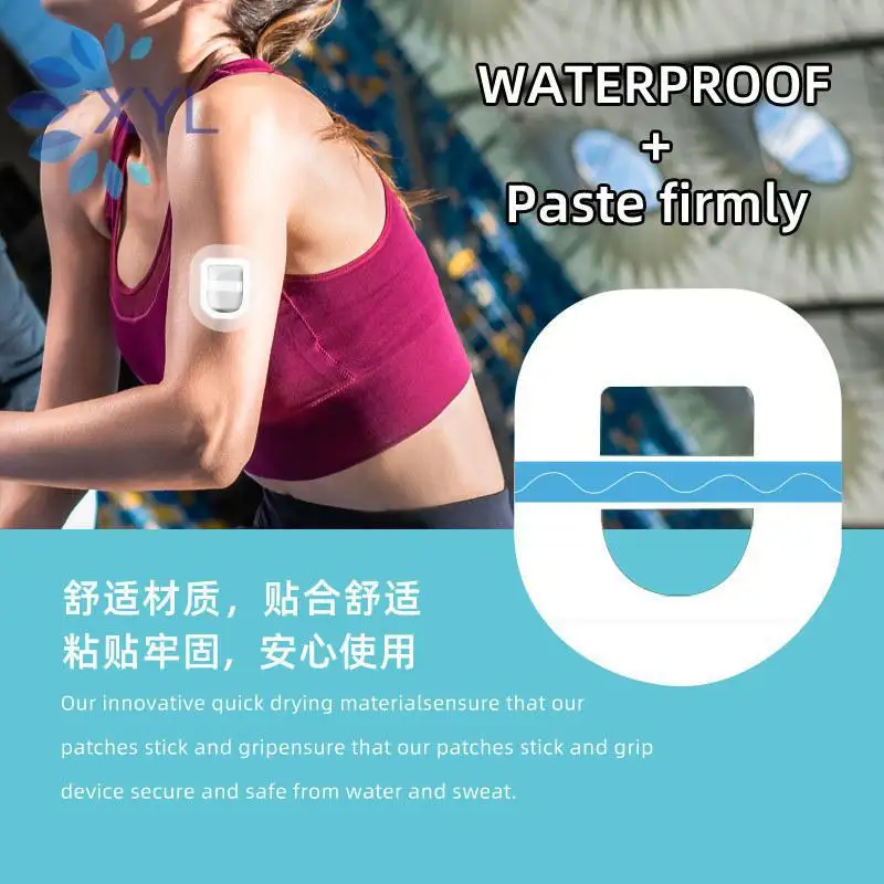 Glucose Meter Sensor Fixing Waterproof Patch Protection Label Is Applicable To Sibionics/ Freestyle Libre Sensor Diabetes