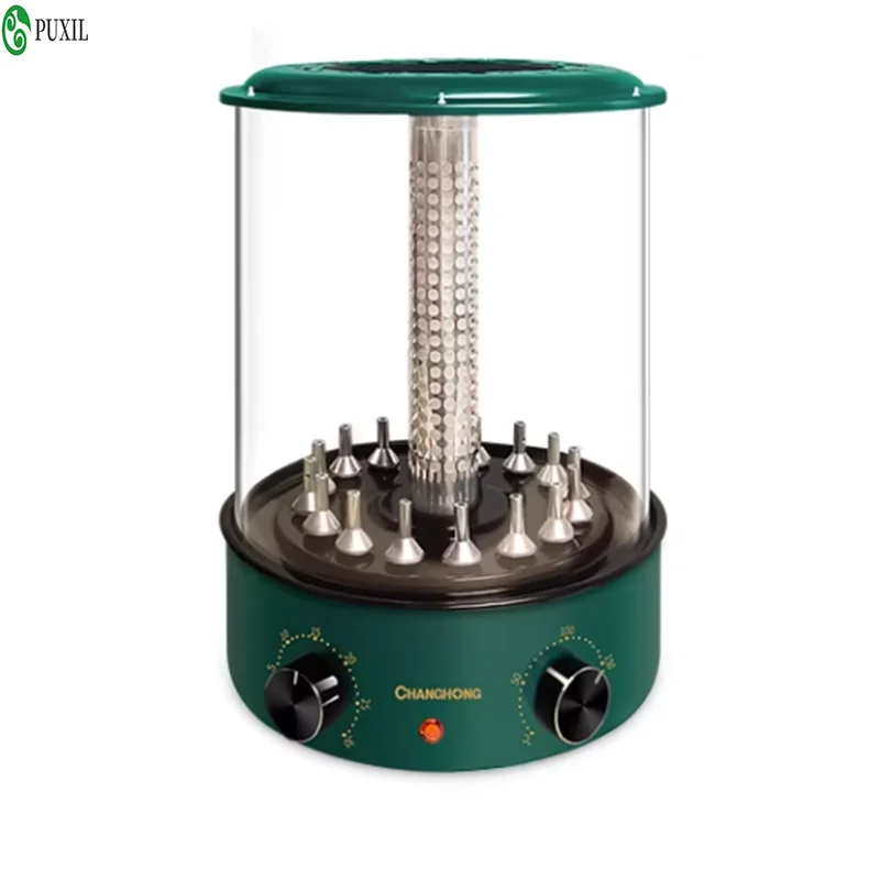16Skewer/12Skewer electric barbecue grill smoke-free automatic rotating barbecue grill