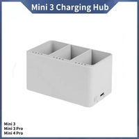 For Mini 3 Pro Charger Hub 3-Way Butler Supports PD/QC3.0 Protocol Compatibility Mini 4 Pro Battery Charging Center Brand New