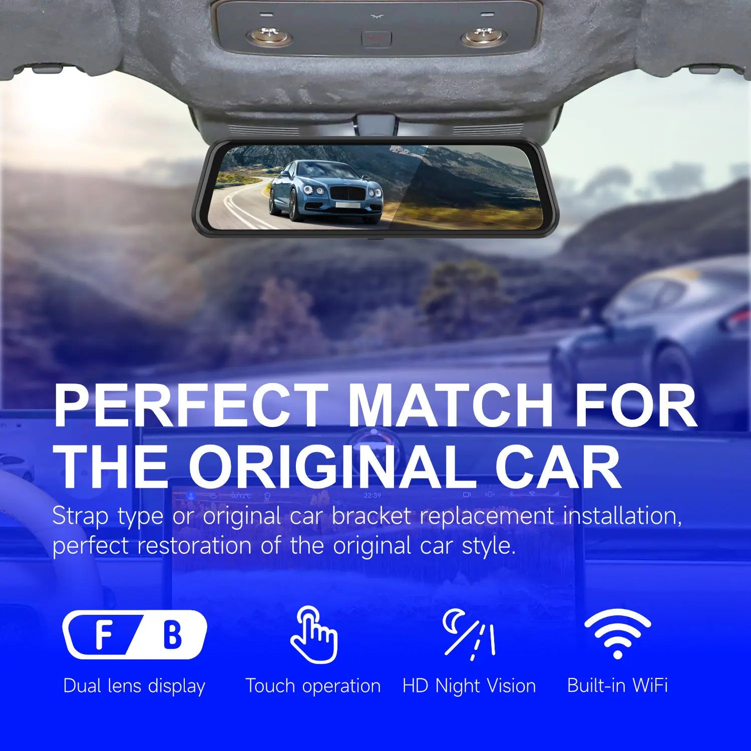 4K HD Dual Lens Car Dash Cam  10