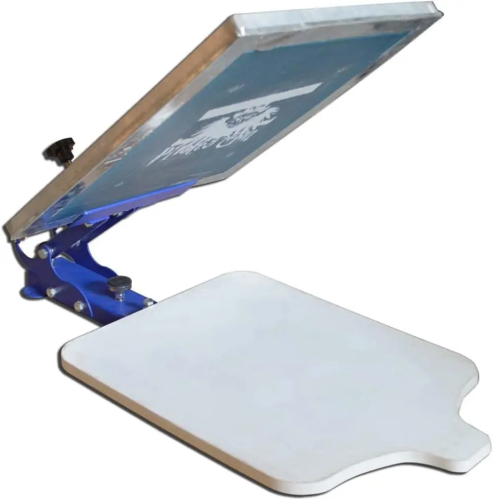 

Screen Printing 1 Color Silk Screen Printing Fix on Table T-Shirt Pallet Shirt DIY