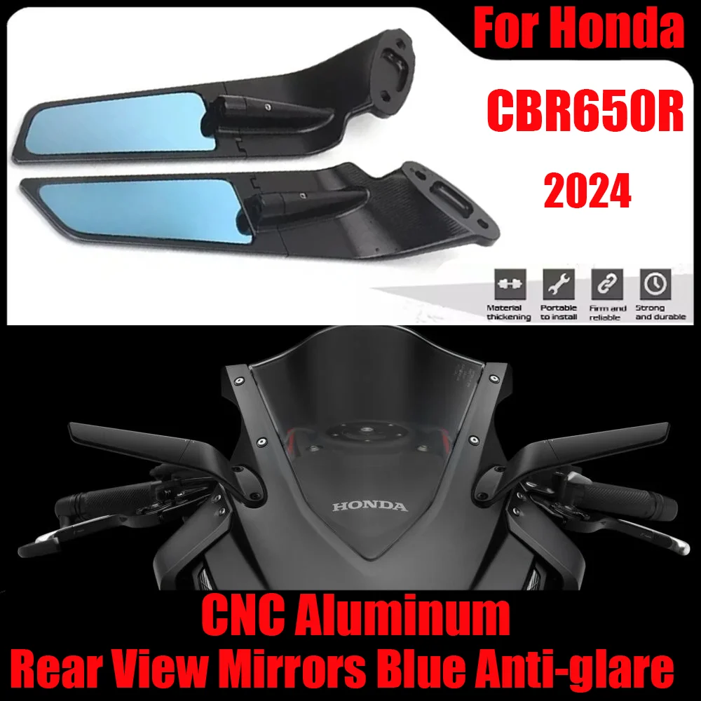 

2024 CBR650R зеркало для Honda CBR650R CBR 650 R 2024, аксессуары, боковое зеркало заднего вида для мотоцикла с ЧПУ