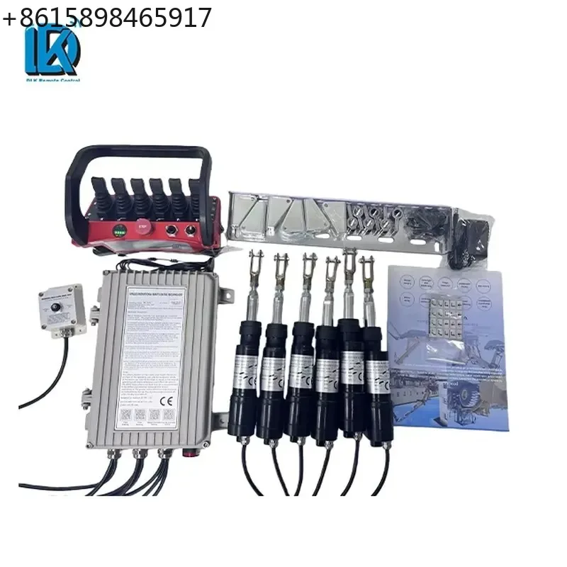 Customized DC 12 or 24V Hydraulic Proportional Joystick Industrial Wireless Remote Control for Concrete Pump Truck