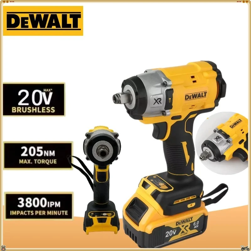

Аккумуляторная ударная дрель-шуруповерт Dewalt 20В, 1/2 дюйма, бесщеточная, многофункциональная, перезаряжаемая