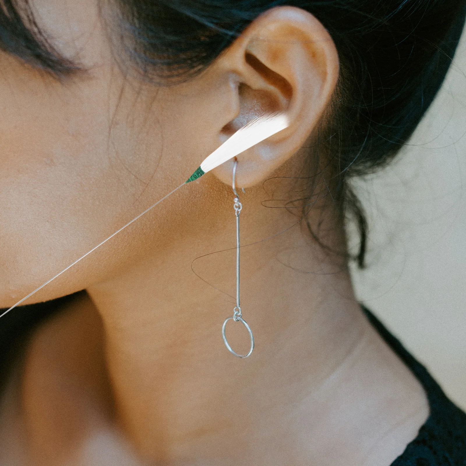 

8 шт. портативные чистящие средства бамбуковая ручка ушная палочка для удаления ушной серы для домашнего массажера для сбора ушей