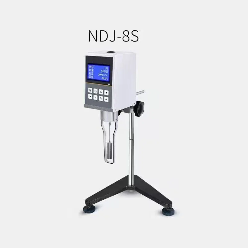 

Цифровой ротационный вискозиметр NDJ-8S, NDJ-5S, NDJ-9S с датчиком температуры, диапазон измерения 10~6000000 мПа·с