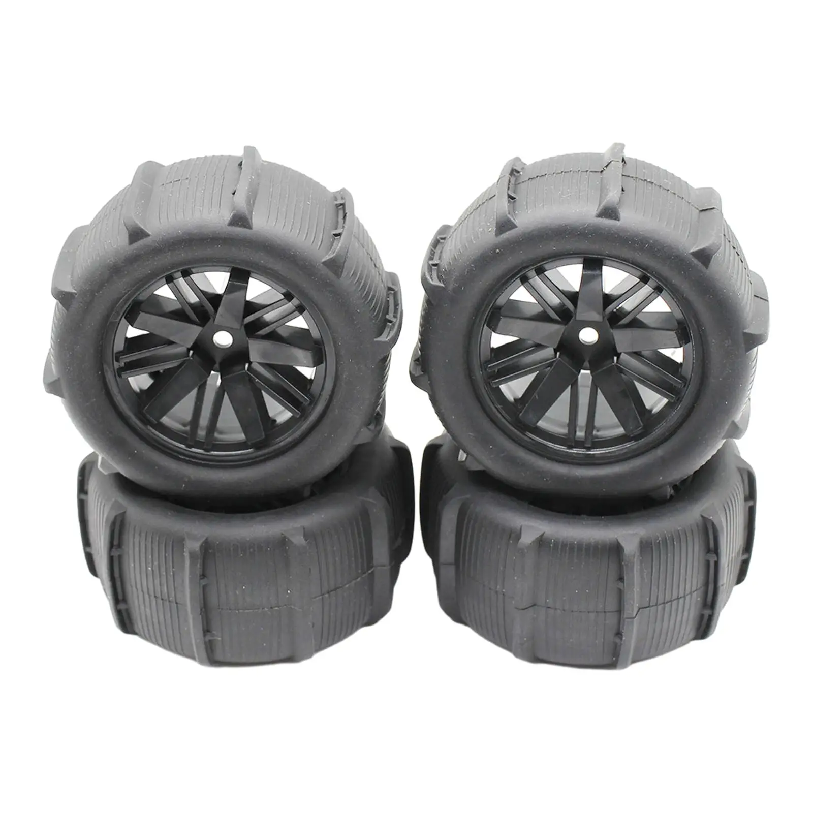 Wltoys 用 1/14 RC カータイヤ 12mm 六角アクセサリー 4 個 124007 124008