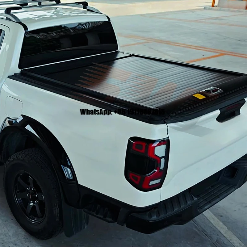 

Waterproof Lockable Retractable Aluminum Alloy Ranger Pickup Truck Bed Roller Lid Tonneau Cover