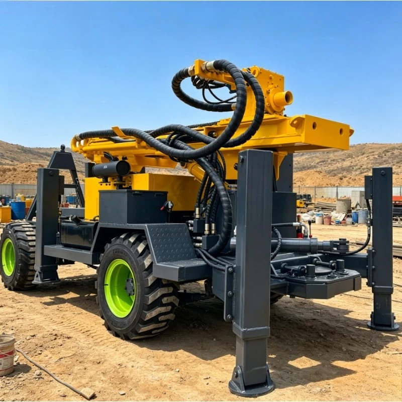 Customized Factory Direct Sale 180M Rig Machine for Engineering Water Well and Air Compressor with Pump As Core Component