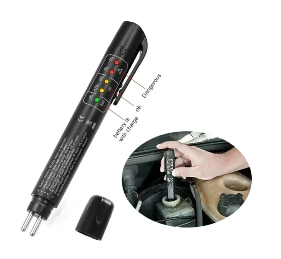 

Auto Liquid testing Brake Fluid Tester pen Testing Tool Automotive Accessory Automobile Supplies for DOT3 DOT4 electronic pen