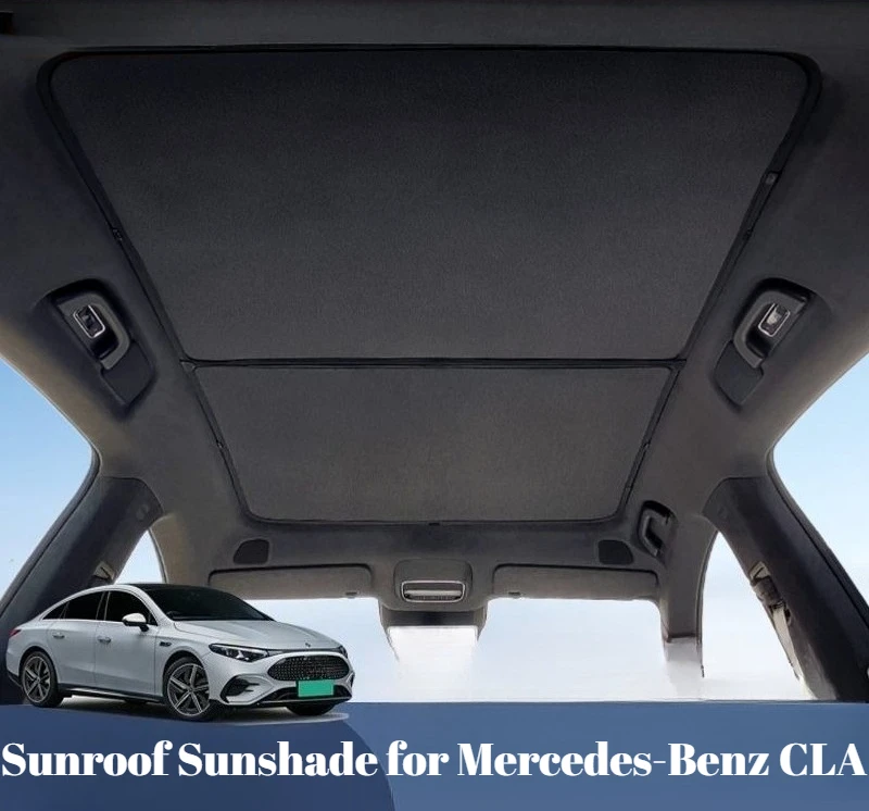 

Sunshade Cover for Panoramic Sunroof, Heat Insulation & UV Protection Accessories Compatible for 2026 Mercedes-Benz CLA Electric