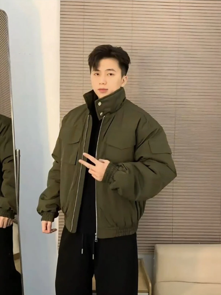 

Military een Pilot Jaet Cotton Coat Men's Winter ort Warmth Cleanfit American High Street Sle Youth Casual Polyester ...