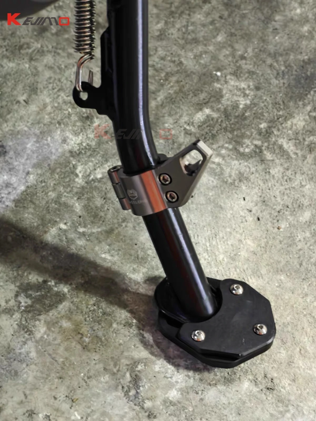 Kickstand Side Stand Extension For Kawasaki KLX650/R KLR650 Adventure/Traveler Motorcycle Foot Pedal Assistant Tool Support