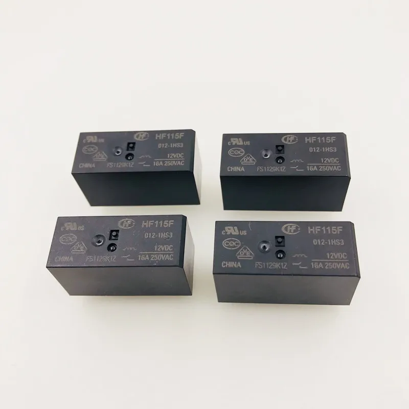 10PCS/lot Relay HF JQX-115F- 005 012 024-1HS3 (551) 6PIN 16A 250VAC Relay