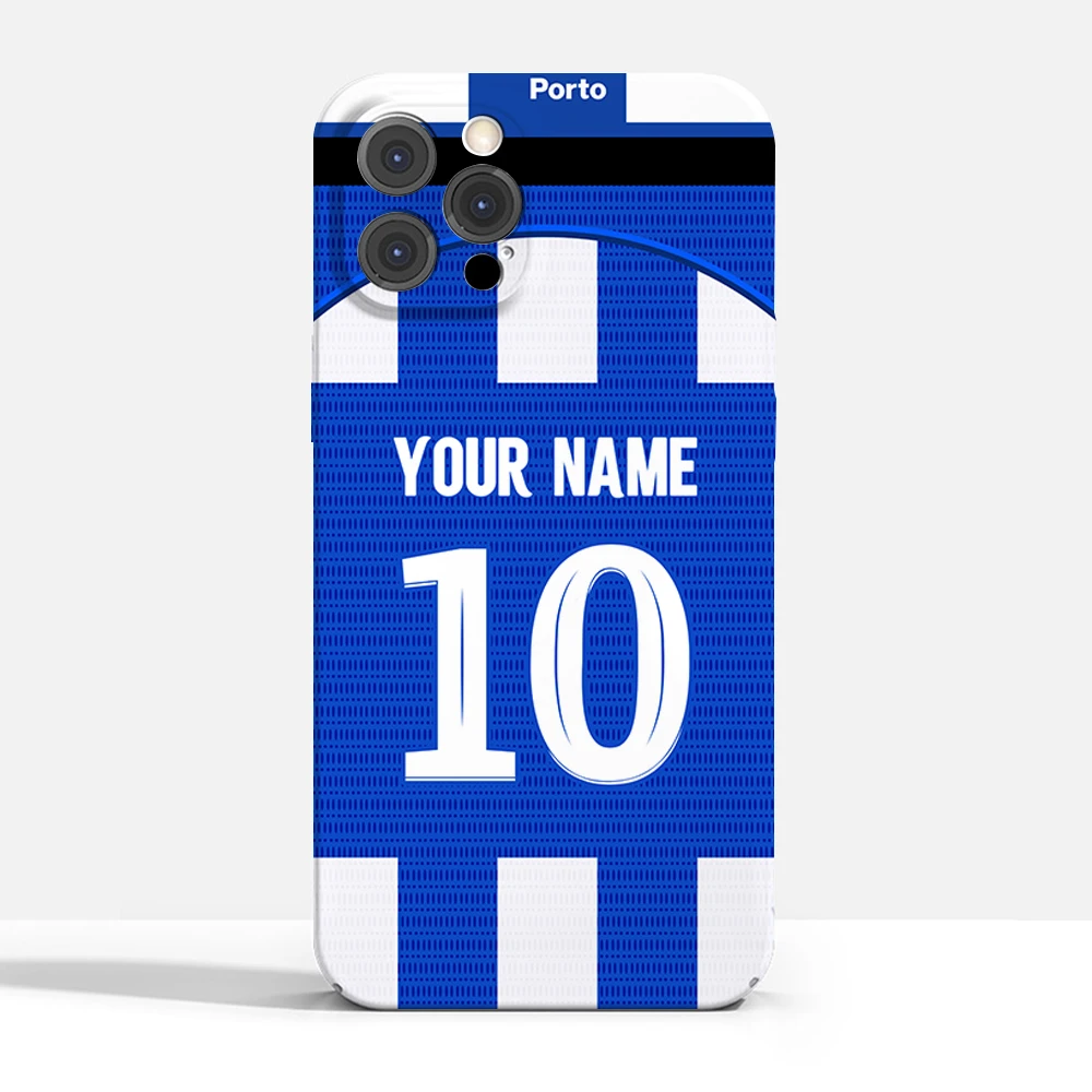 Funda personalizada con estampado 3D para iPhone, Jersey de fútbol de Portugal, Oporto dragao, 15, 14 Pro Max, 13, 12, 11, Mini, X, XS, XR, 7, 8, 6S Plus, SE