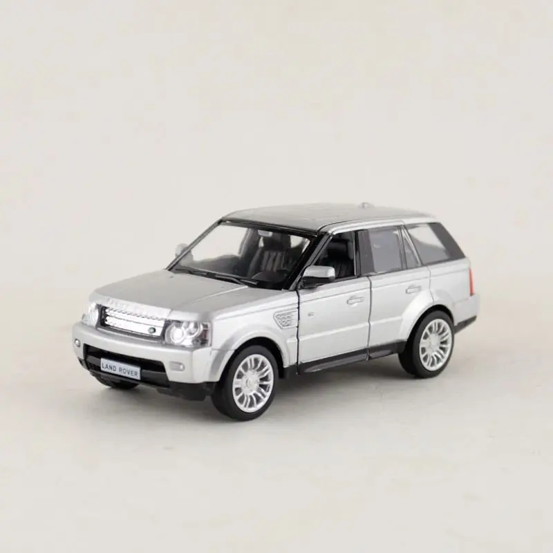 1/36 Land Rover Range Sport SUV Toy Car Model For Children RMZ CiTY 5'' Diecast Miniature Pull Back Free Wheels Collection Gift