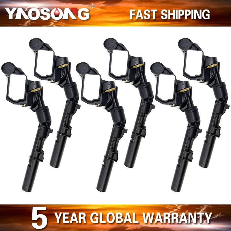 

6PCS Ignition Coil for Mercedes M276 3.0 C400 C43 C450 CLS400 E400 GL450 GLE400 GLE43 GLE450 GLS450 ML400 S450 SL400 A2769060060