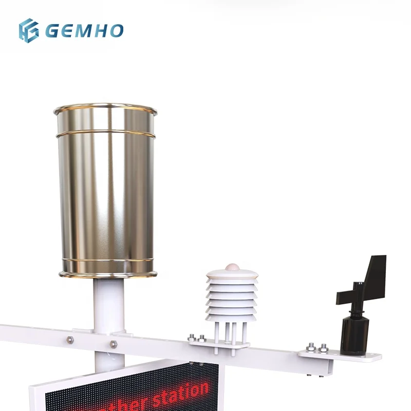 2025Smart Agriculture Weather Station Kit  New 7 in 1 Soil Sensor + Wind, Rain, Air Data + Solar Radiation