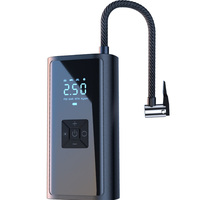 150PSI Portable Car Inflator Pump with LED Light Bicycle Air Compressor LCD Display for Automobile Bicycle Ball