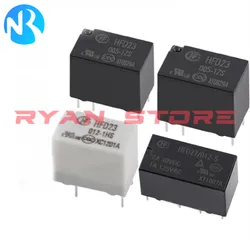 5PCS Relay JRC23F JRC27F HFD27 HFD23 005 012 024 -S M 1ZS 1HS 1A 2A 5/6/8Pin HFD27/005-S HFD27/012-M HFD23 024-1ZS HFD23 012-1H