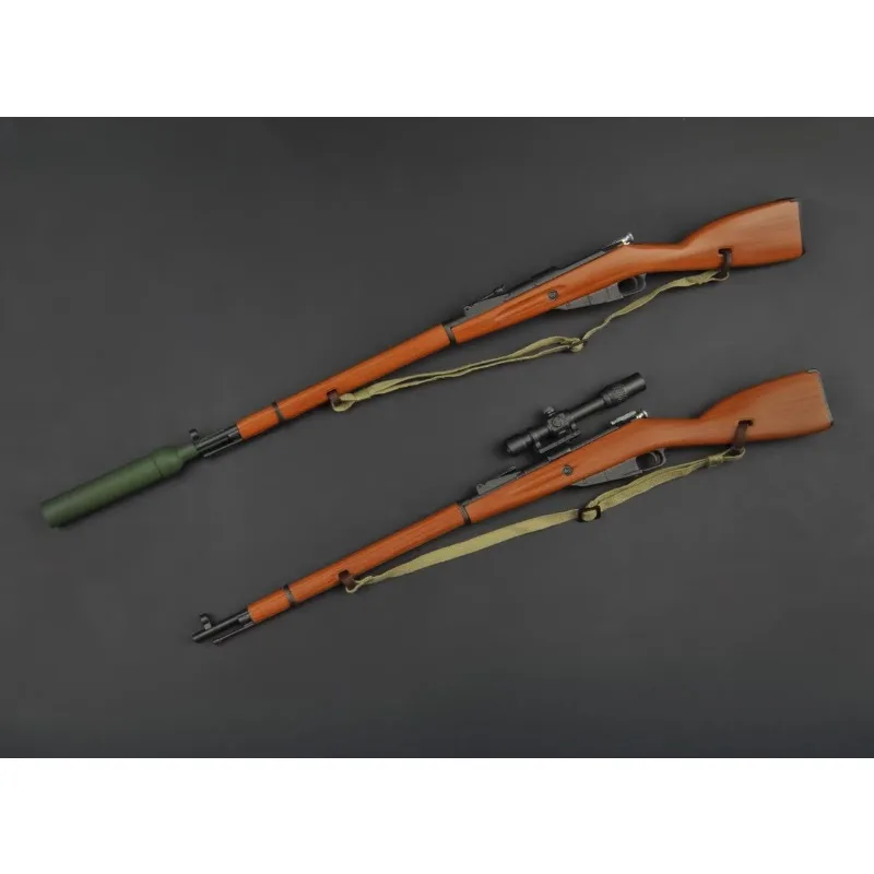ZYTOYS ZY2019 1/6 Scale Sniper Rifle Soldier Soviet Army M1891 Gun Model for 12in Soldier Action FigureScene Props