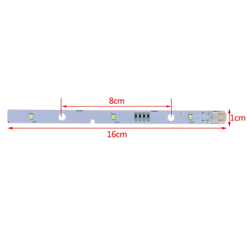 2 szt. Listwa świetlna do zamrażarki taśma LED do lodówki RONGSHENG/HISENSE LED Light E 349766   MDDZ-162A 1629348   DC12V 2W