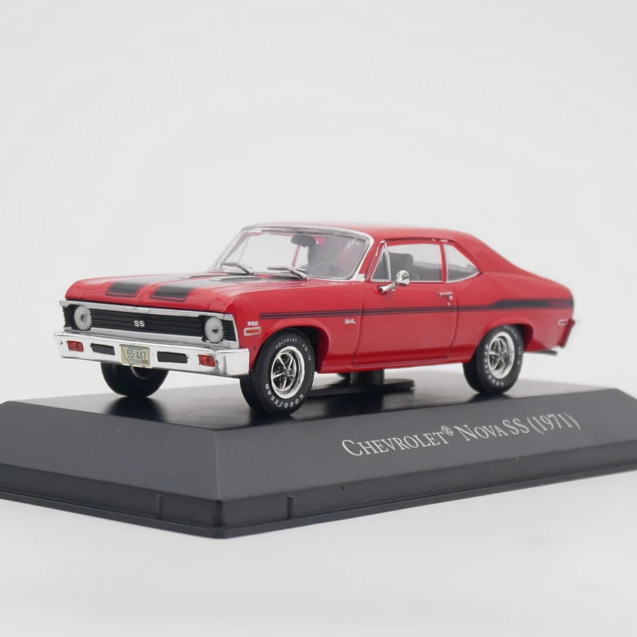 

Toy Vehicle Collection Ixo 1:43 CHEVROLET NOVA SS 1971 Diecast Car Model