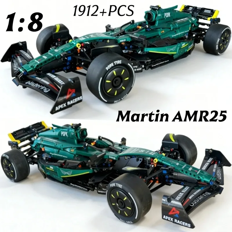

Car Building Blocks Children Craft Toys Technics Vehicles Aston Martin AMR24 1912 Pcs Bricks MOC Constructor Set Adults Diy Gift