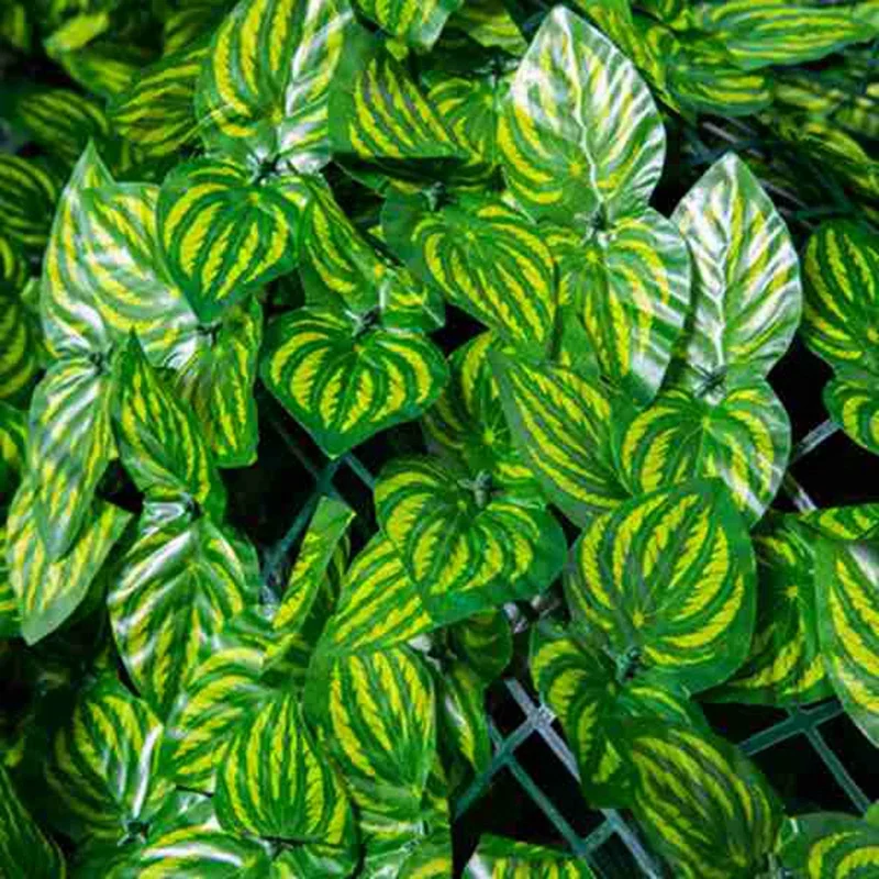 0.5X3 Meter Wall Plant Fence Leaves Artificial Faux Ivy Leaf Privacy Fence Screen Decor Panels Hedge