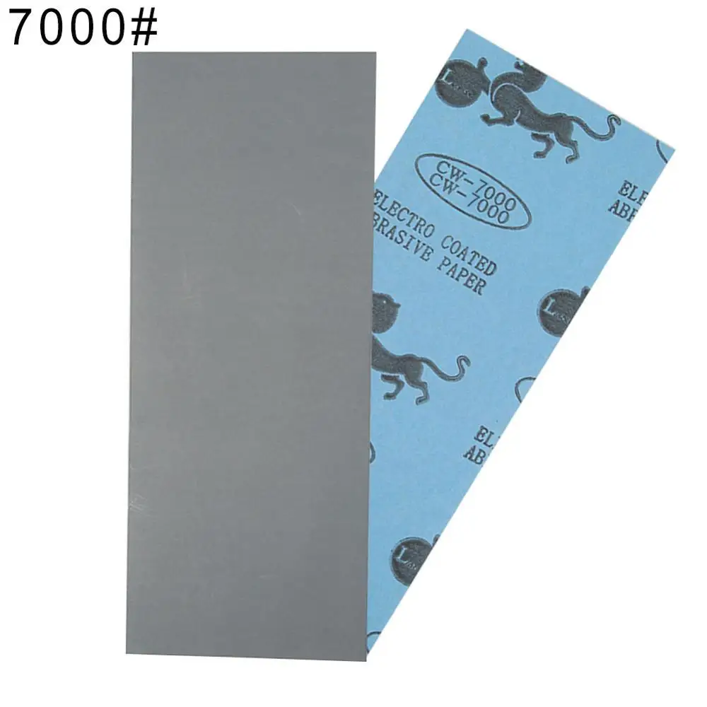 Wet Dry Sandpaper Sheets 400/600/800/1000/1200/1500/2000/2500# Grits Polish Paper Silicon Carbide Sandpaper Sheets for Polishing