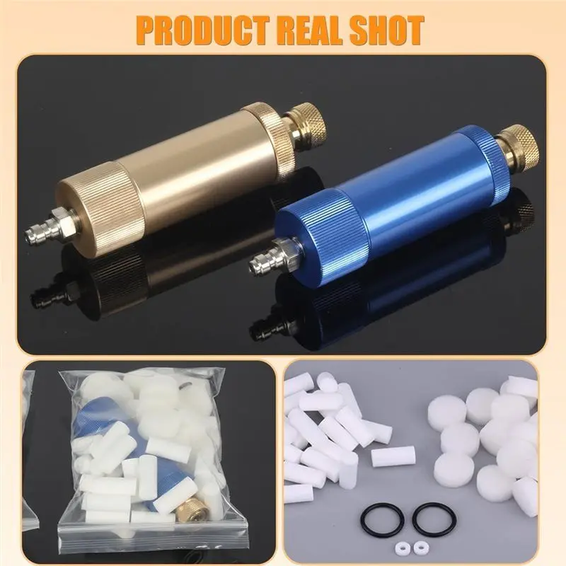 فلتر هواء PCP عالي الضغط فاصل الزيت والماء، 40Mpa/5800Psi فاصل الرطوبة المضمن لمضخة ضاغط الهواء #2