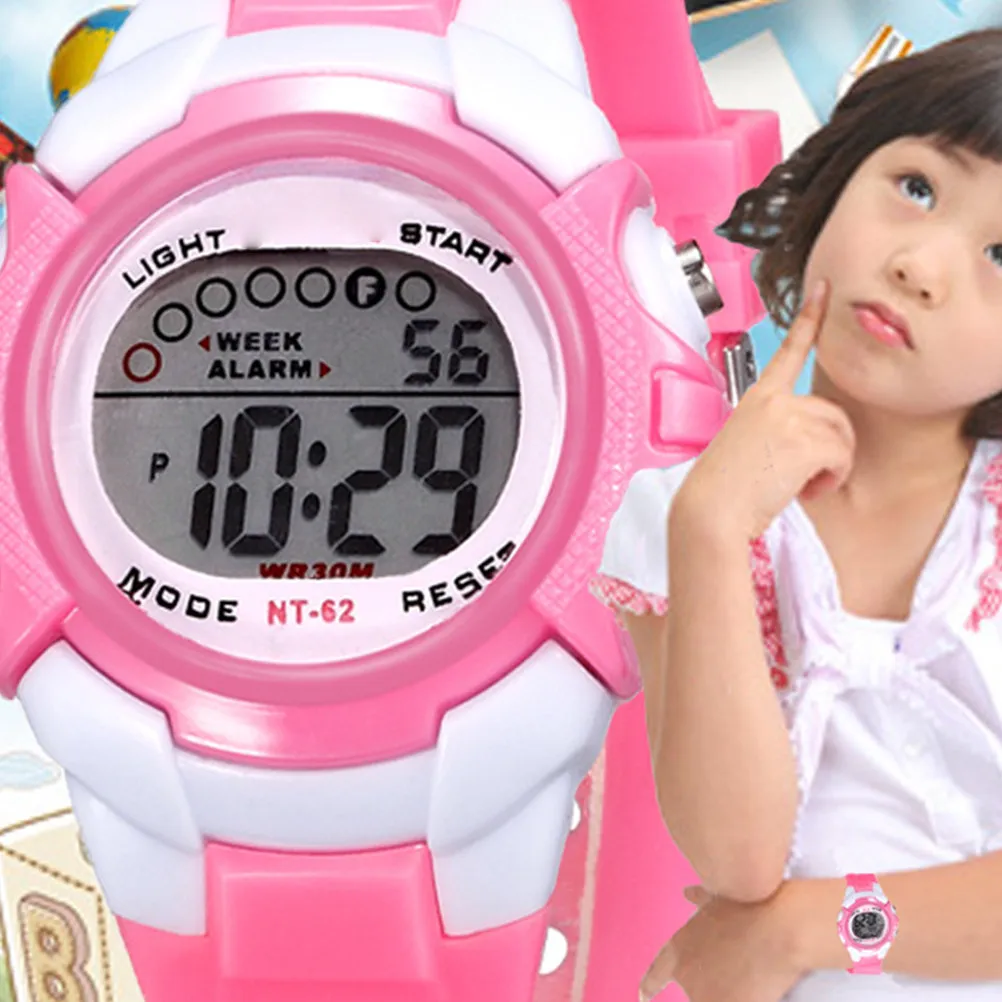 

Часы с ночным светом, прочные электронные часы, уникальный дизайн, удобные в ношении, подарок на день рождения для студентов