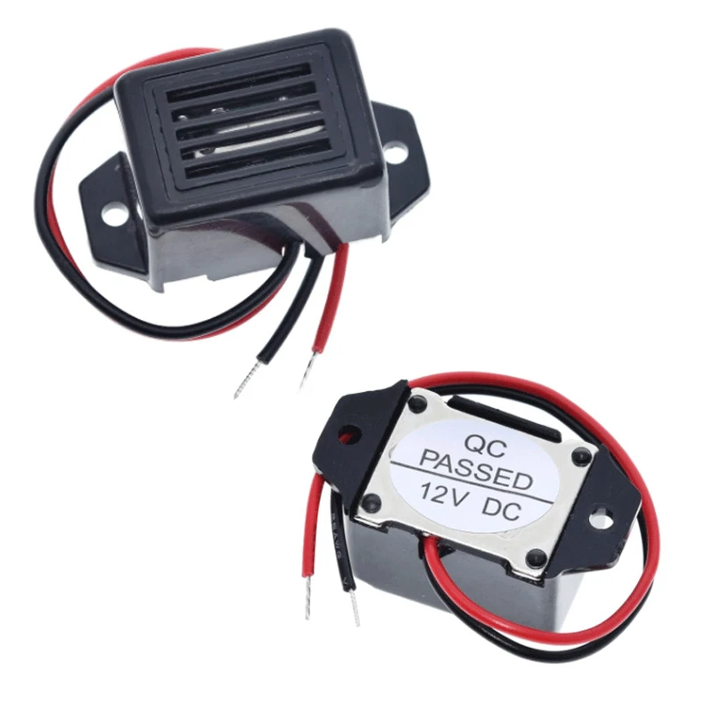 1Pcs DC 12V 85dB Alarm Buzzer Mini Electronic Alarm Buzzers Constant Tone Sound Beeper