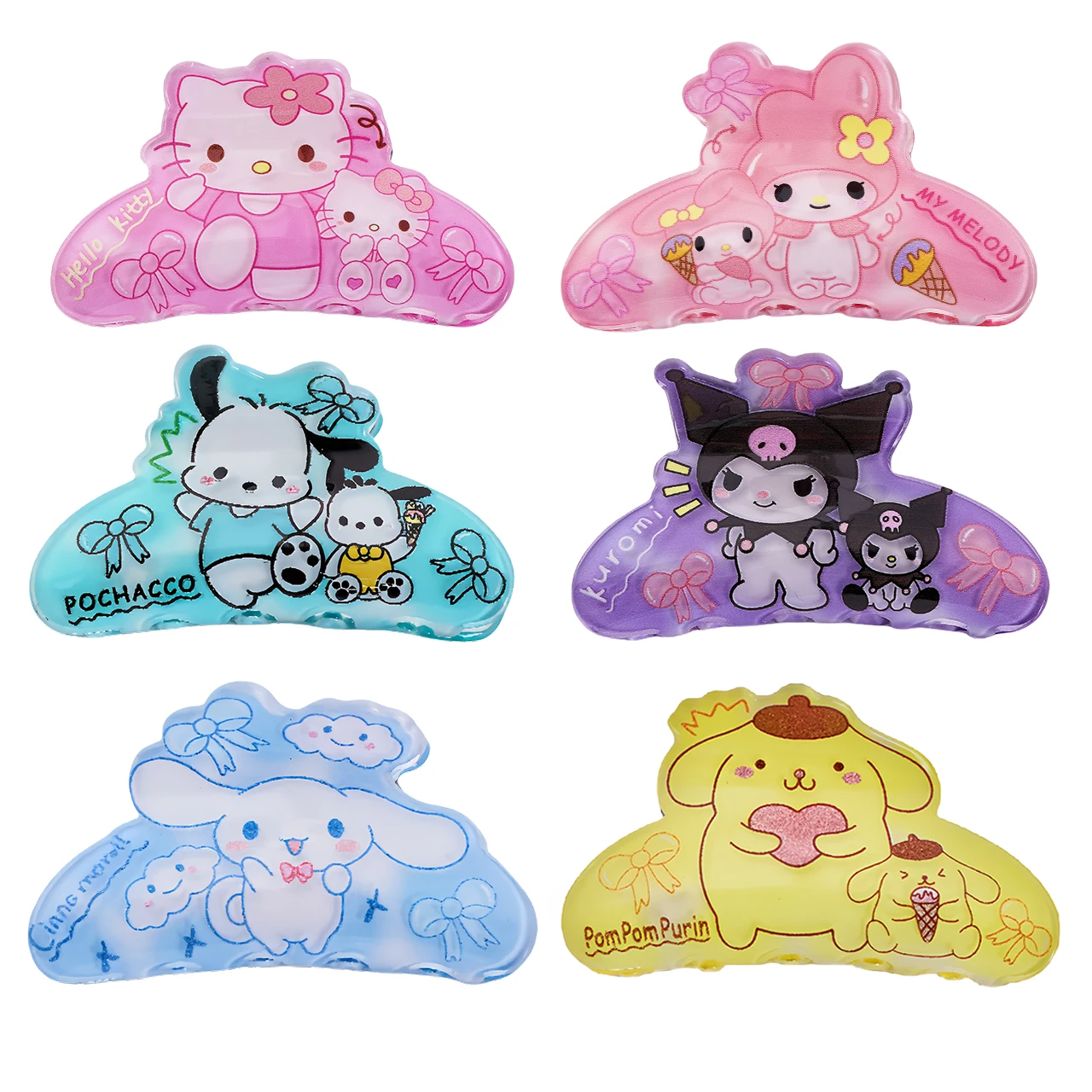 1pc Official Authorised Authentic ProductsNew Cartoon Cute Hair Clips, Perfect GiftFor Family, Friends And Classmates!