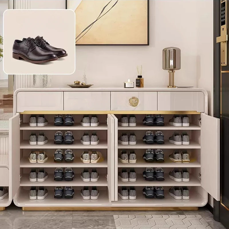 Show Shoe Storage Shoes Cabinet Storage Display Disinfecting Corner Cabinet Kitchen Closets Armables Scarpiera Home Furniture