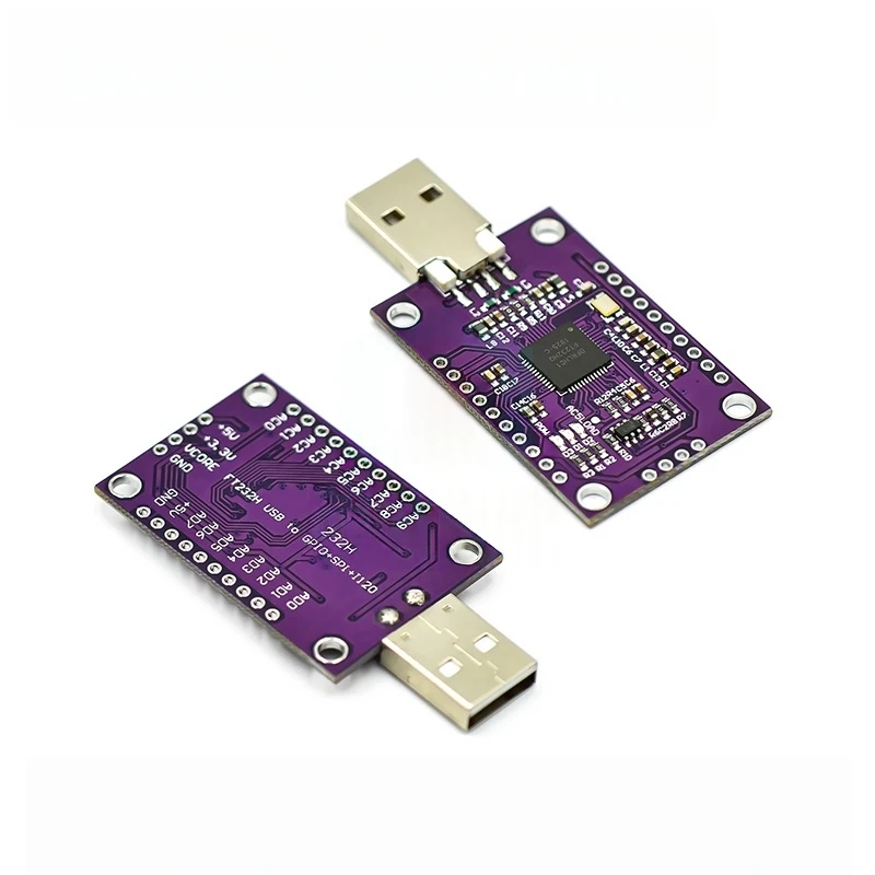 MCU FT232H High-Speed Multi-Function USB to JTAG UART/FIFO SPI/I2C Module
