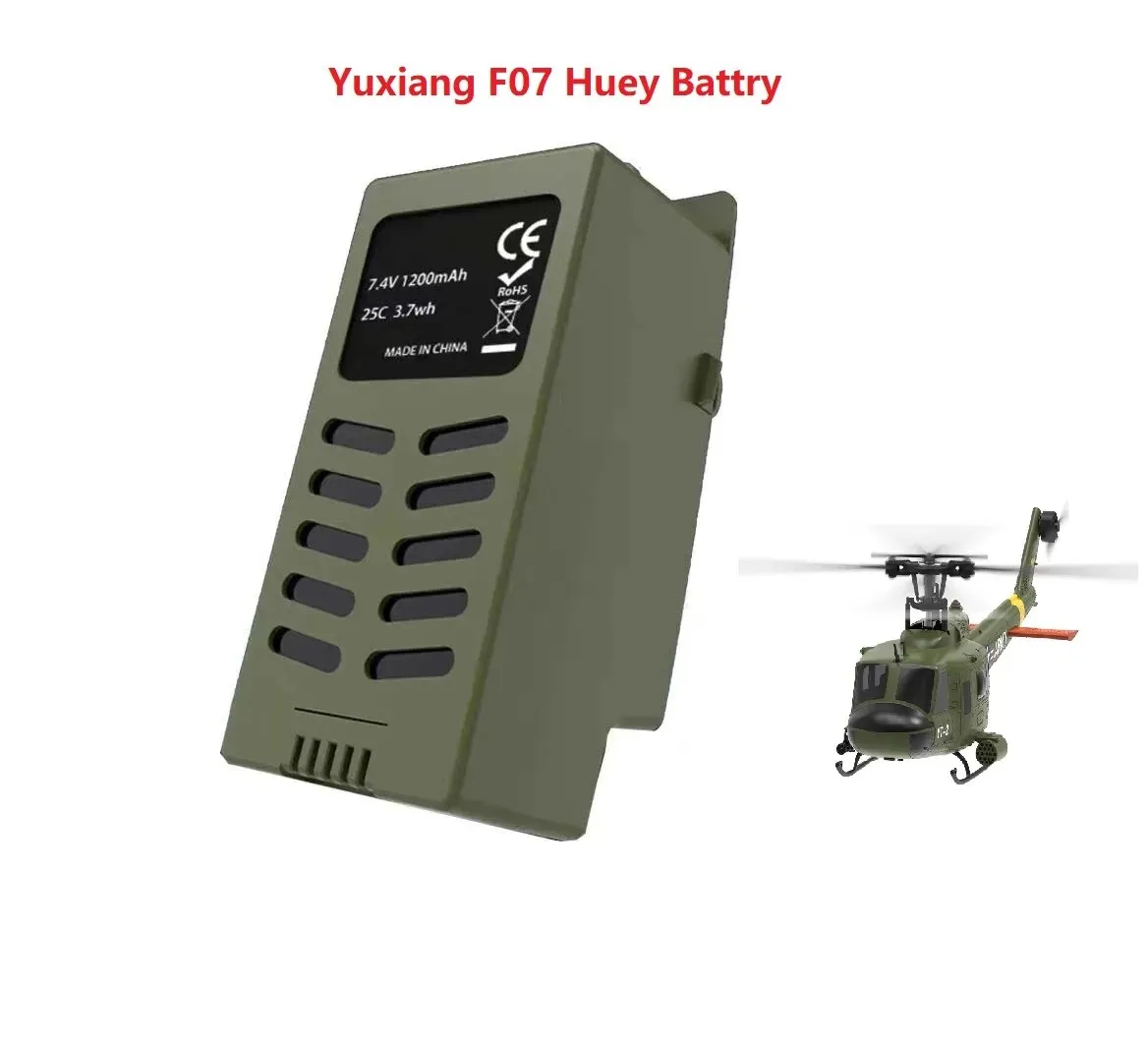 YUXIANG F07 UH-1D HUEY RC Helicopter 1200 mAh LiPo Battery Original Spare Parts