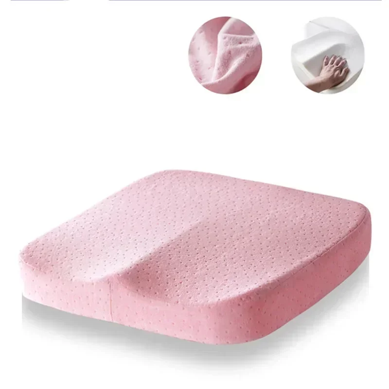 

Non-Slip Orthopedic Memory Foam Coccyx Cushion, Tailbone, Sciatica Back Pain Relief, Comfort Office Chair, Car Seat Cushion