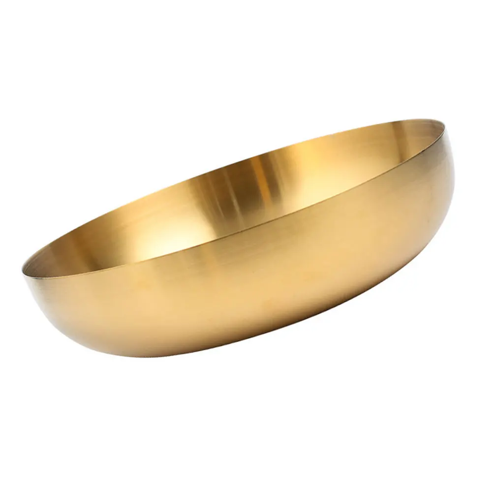 

Stainless Steel Ramen Bowl Exquisite Craftsmanship Fruit Vegetable Serving Bowl Suitable for Home Party Kitchen Wear-Resistant