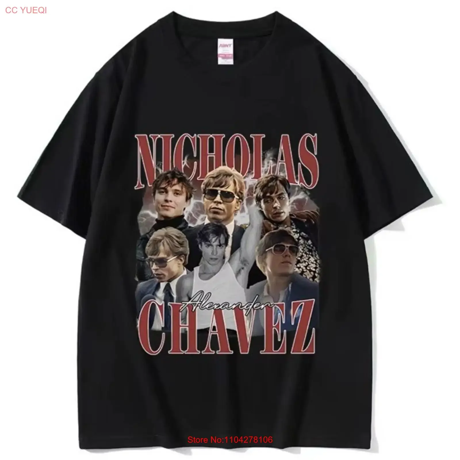 NICHOLAS ALEXANDER CHAVEZ RETRO T SHIRT UNISEX SIZE LARGE vintage Washed Versatile Stylish Soft streetwear