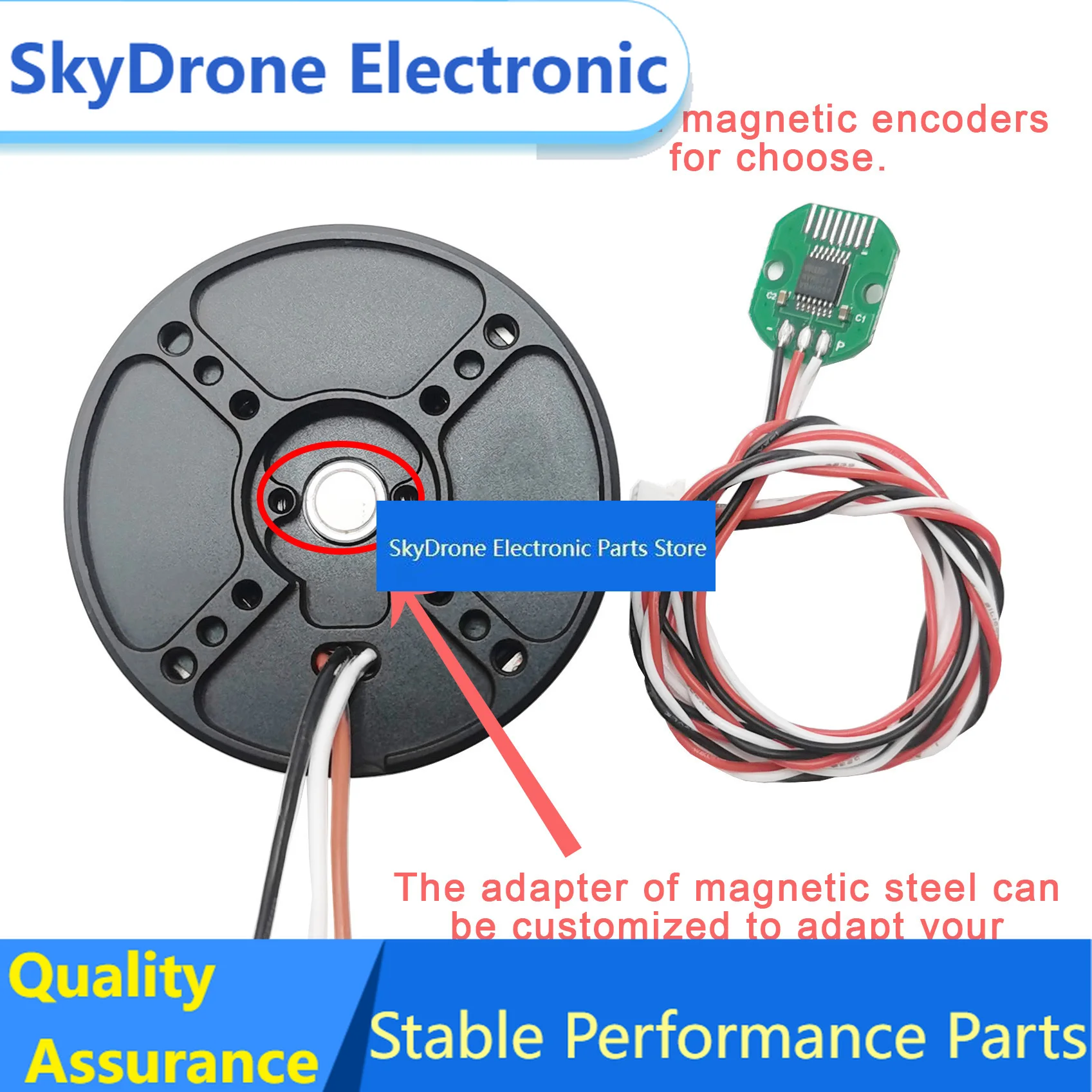 SkyDElGIM4305-10 Steadywin Brushless DC Gear Motor Reduction Ratio 10:1 1 NM 300rpm Mini Robot Dog Exoskeleton Steering System