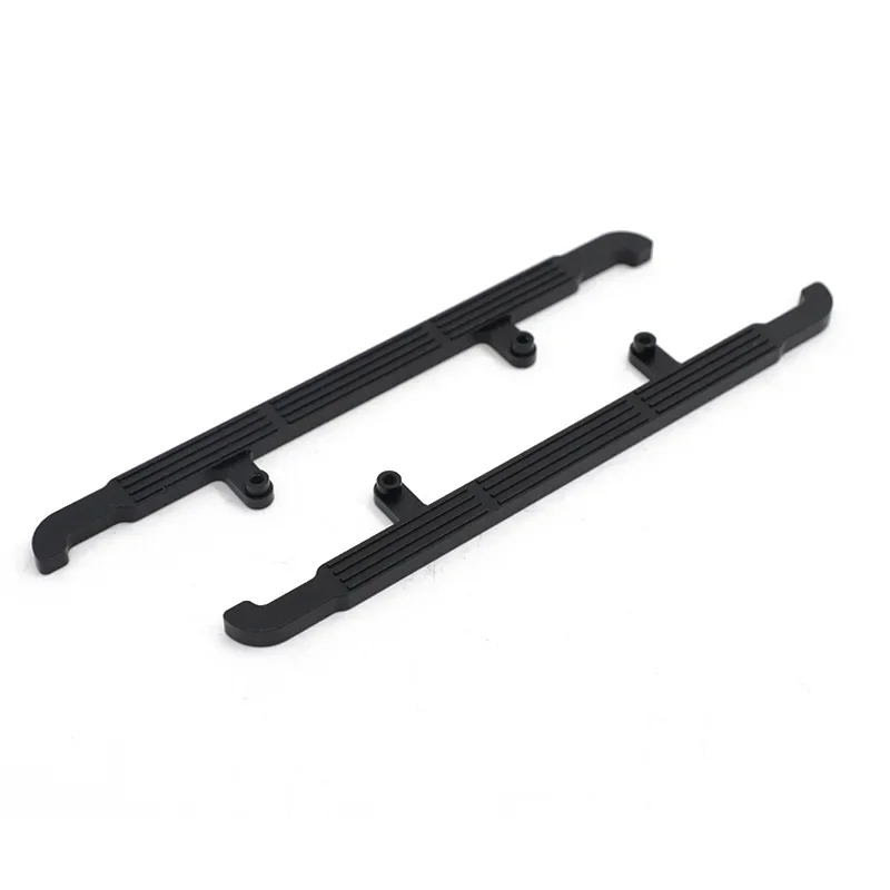 Glissières de roche en métal pour voiture RC, pédale pour 1/8, 1/10, YK4082, YK4102, YK4013, YK6101, pièces inoler, 2 pièces