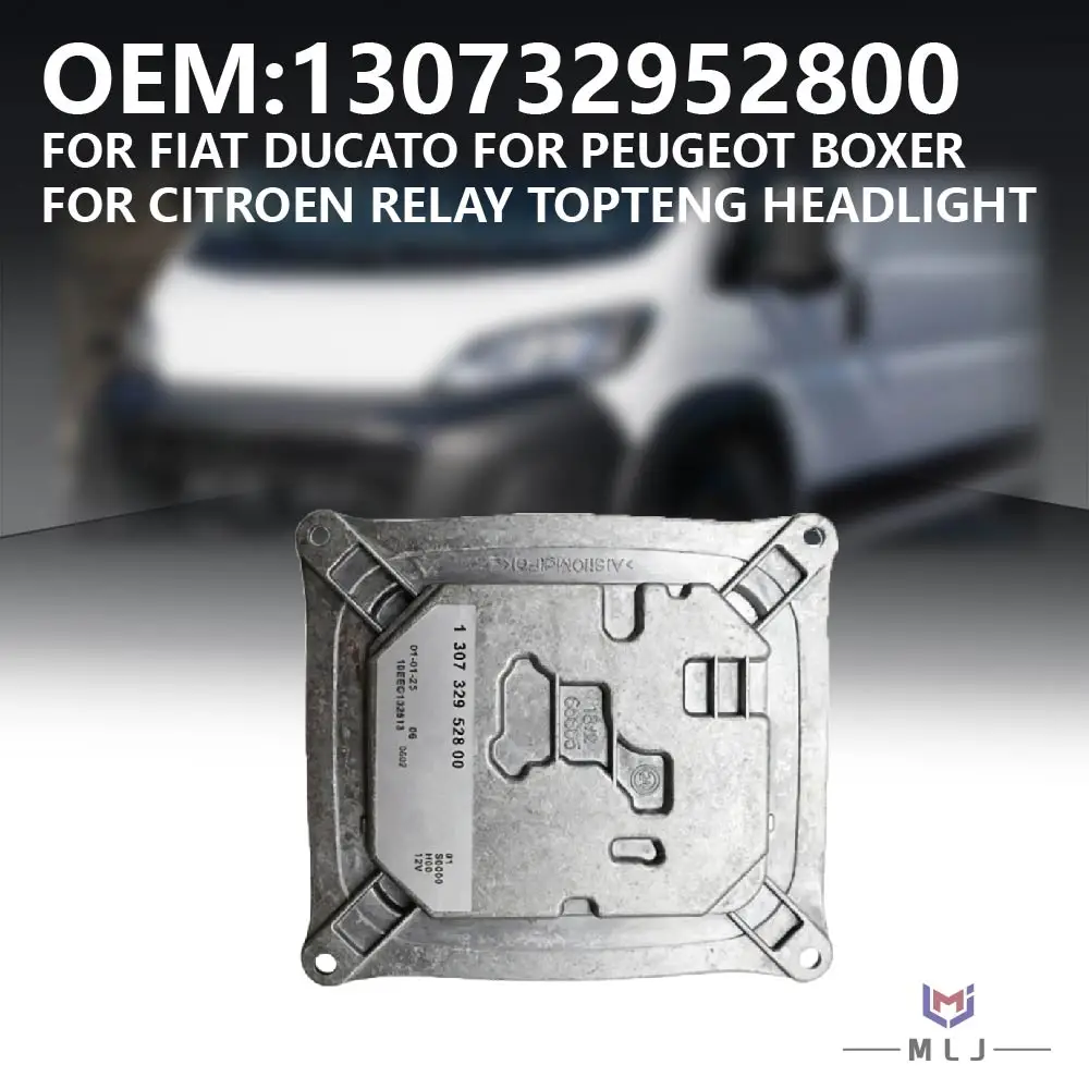 130732952800 For Fiat Ducato For Peugeot Boxer For Citroen Relay Topteng Headlight LED DRL Control Module Unit Car Accessories