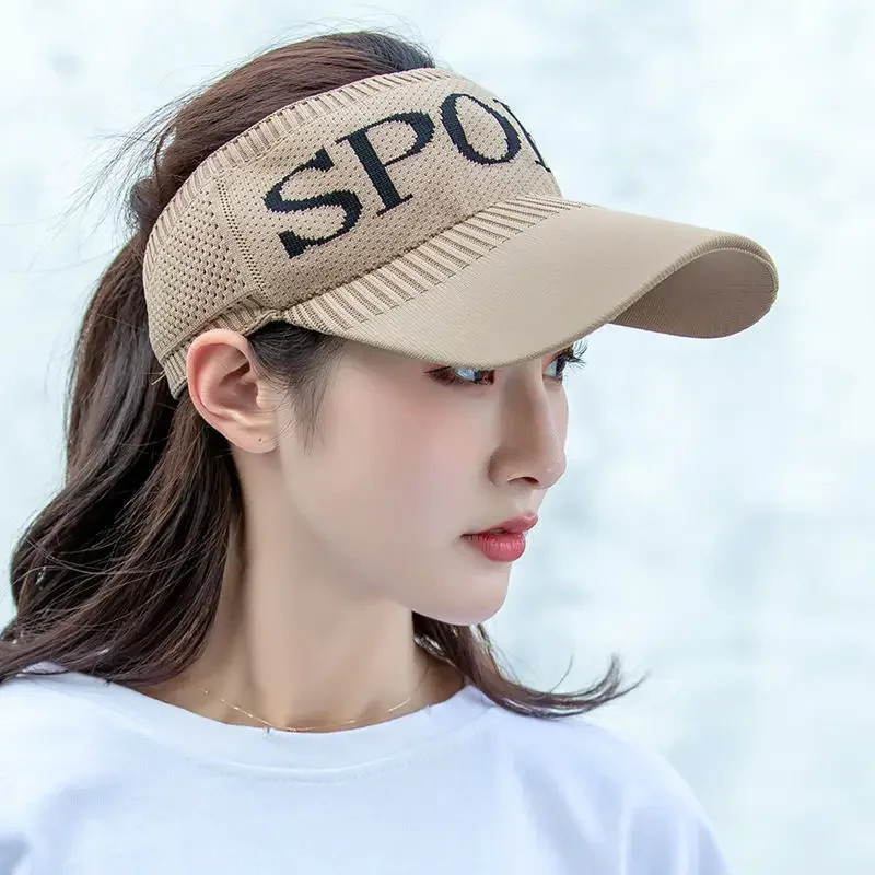 Summer Sunscreen Beach Cap Fashion Baseball Cap Sports Anti-Ultraviolet Sun Hat Women Girls Street Caps Sportswear Accessories