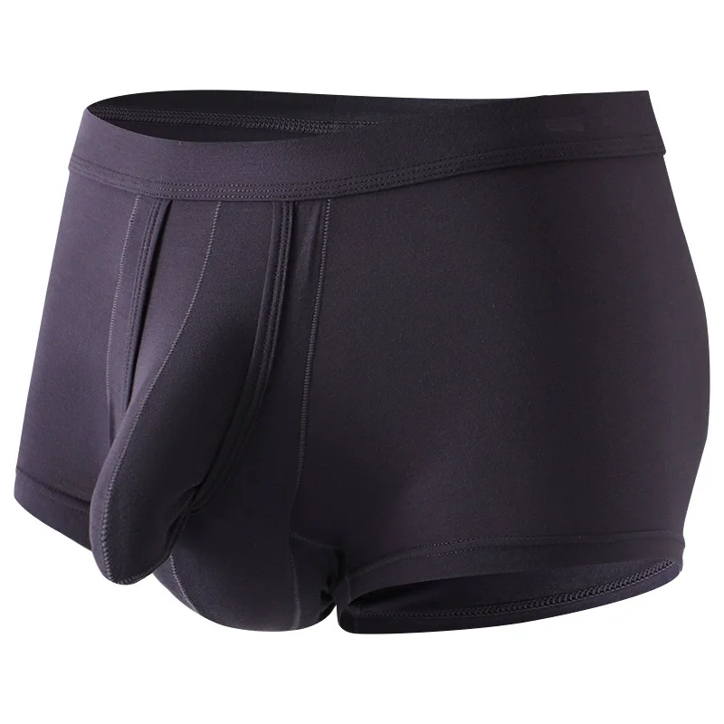 1 PCS Men's summer breathable gun bullet separation comfortable boxer underwear